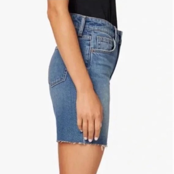 NWT Joe's Jeans Easy Bermuda Denim Cut-Off Denim Shorts - Picture 3 of 14